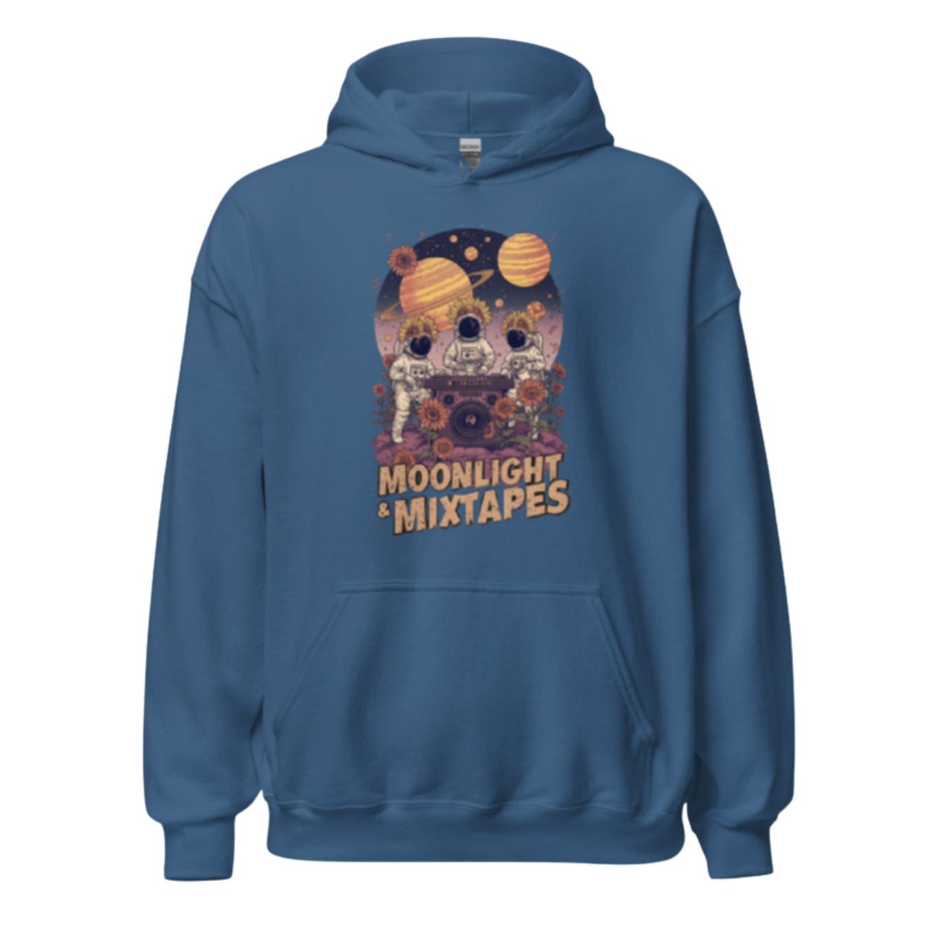 Moonlight & Mixtapes Soft Blend Hoodie