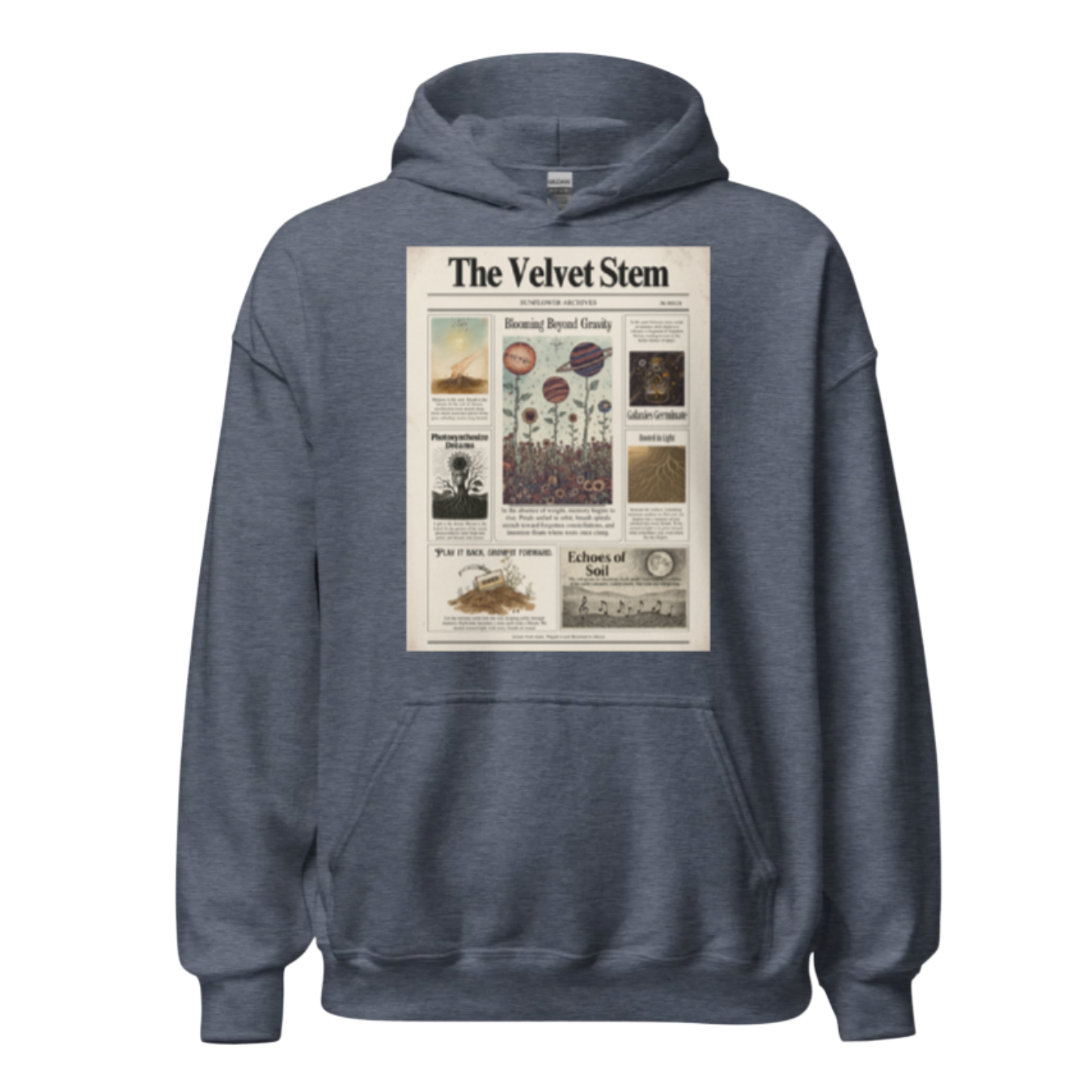 The Velvet Stem Soft Blend Hoodie