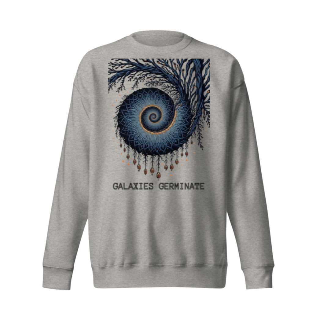 Galaxies Germinate Premium Sweatshirt