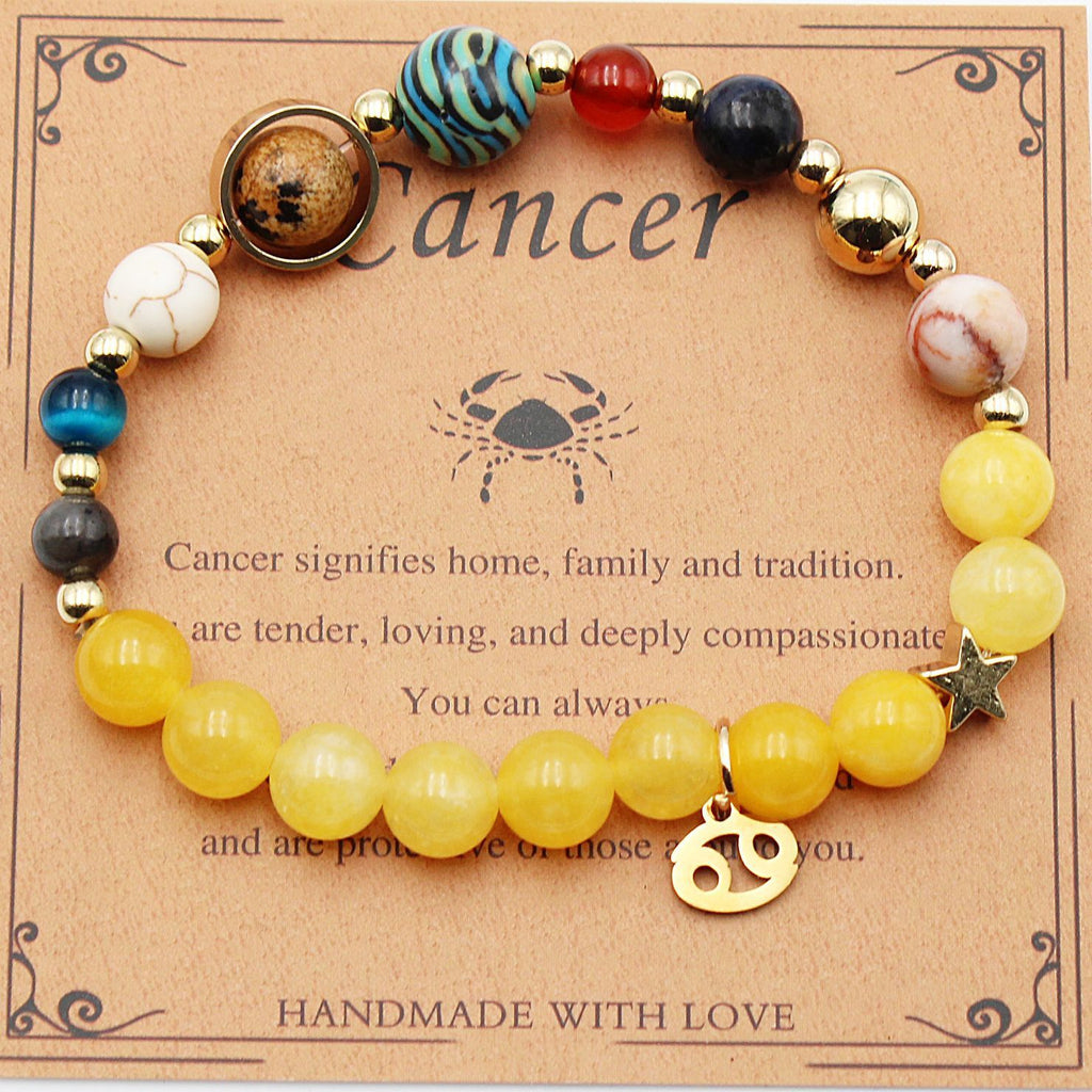 Morgan Stone Beaded Constellation Planet Bracelet
