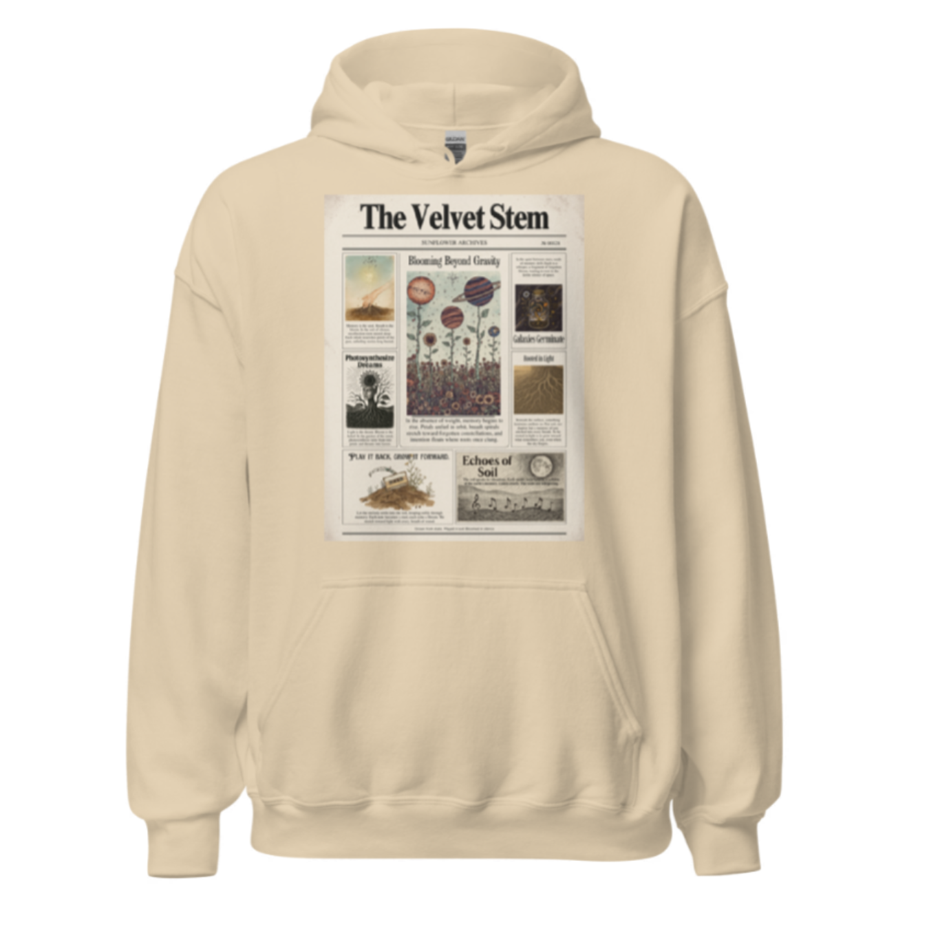The Velvet Stem Soft Blend Hoodie