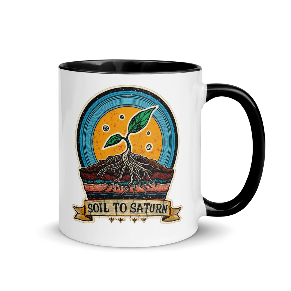 Soil to Saturn Color Splash Ceramic Mug