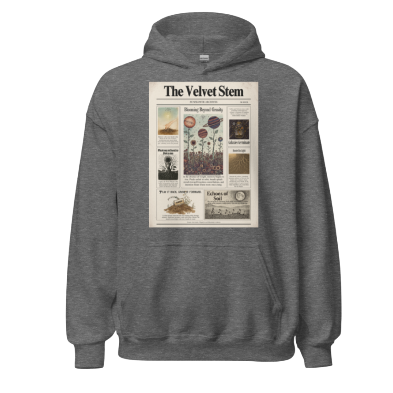 The Velvet Stem Soft Blend Hoodie