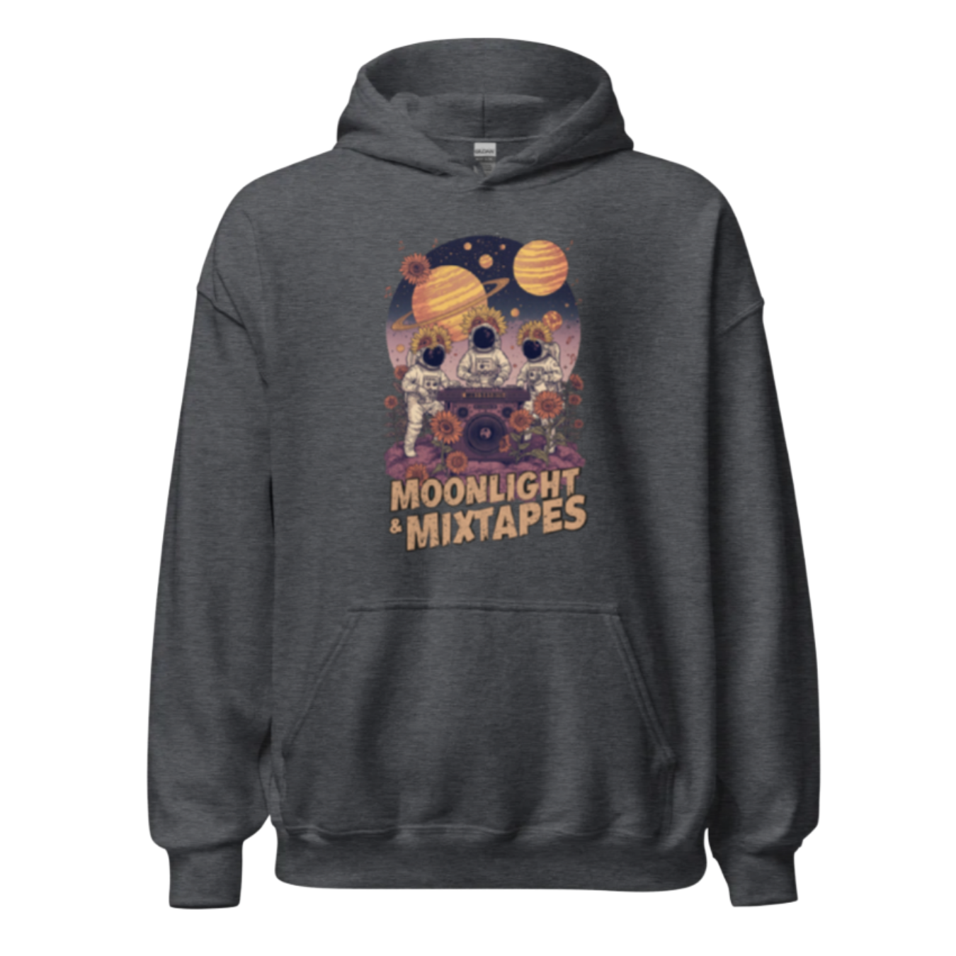 Moonlight & Mixtapes Soft Blend Hoodie