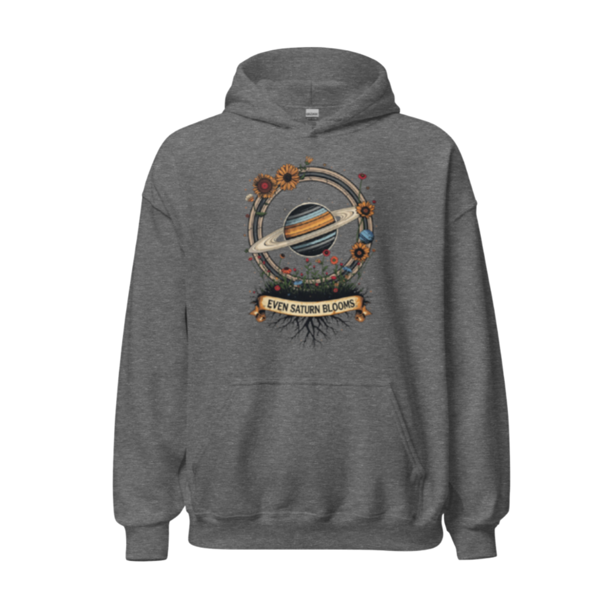 Even Saturn Blooms Blend Hoodie