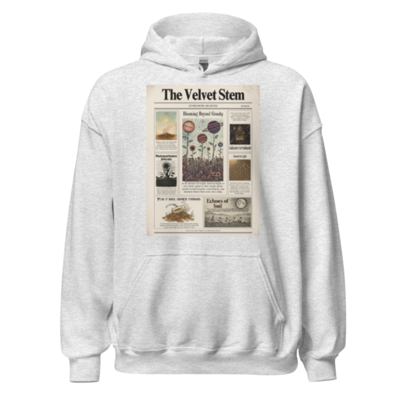 The Velvet Stem Soft Blend Hoodie