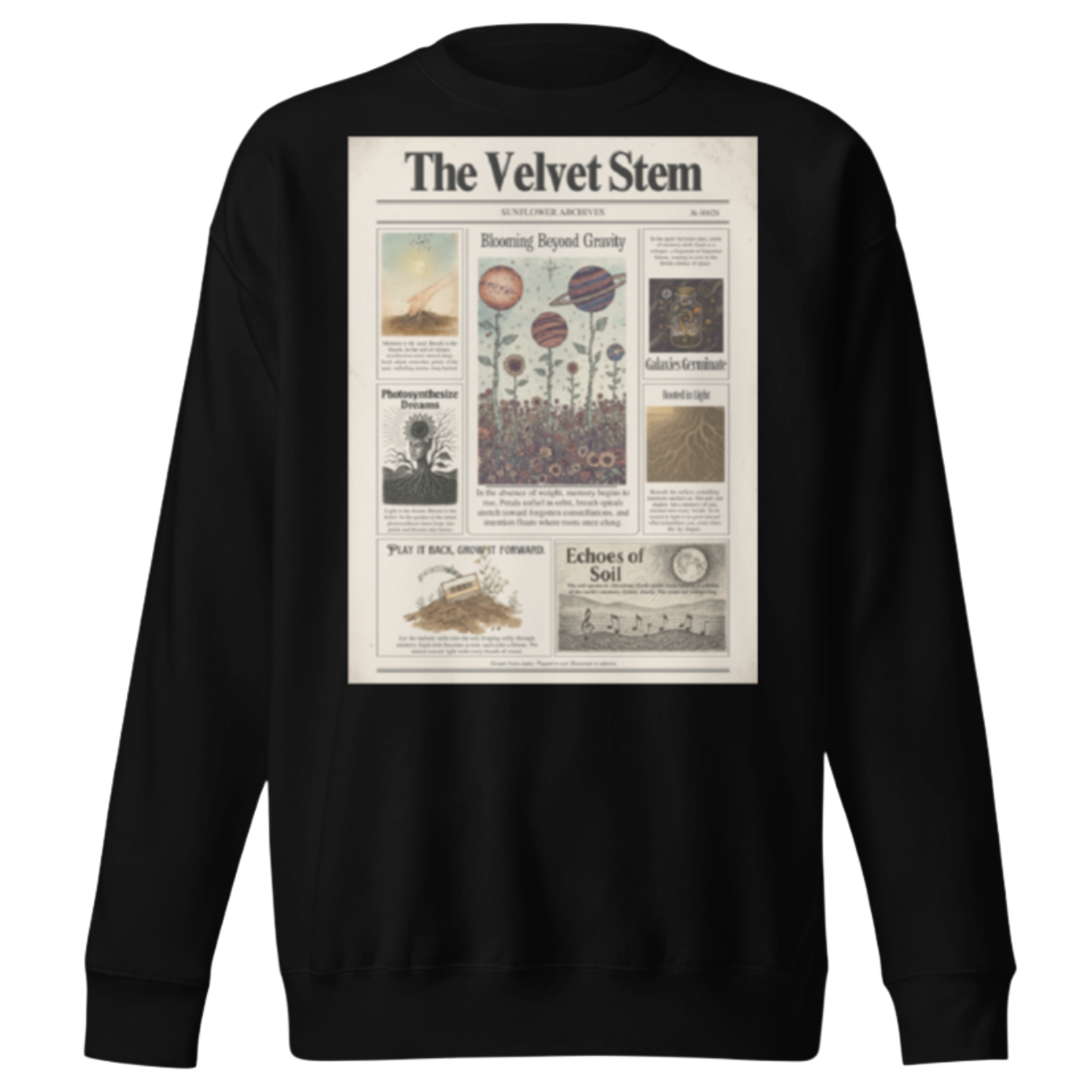 The Velvet Stem Premium Sweatshirt