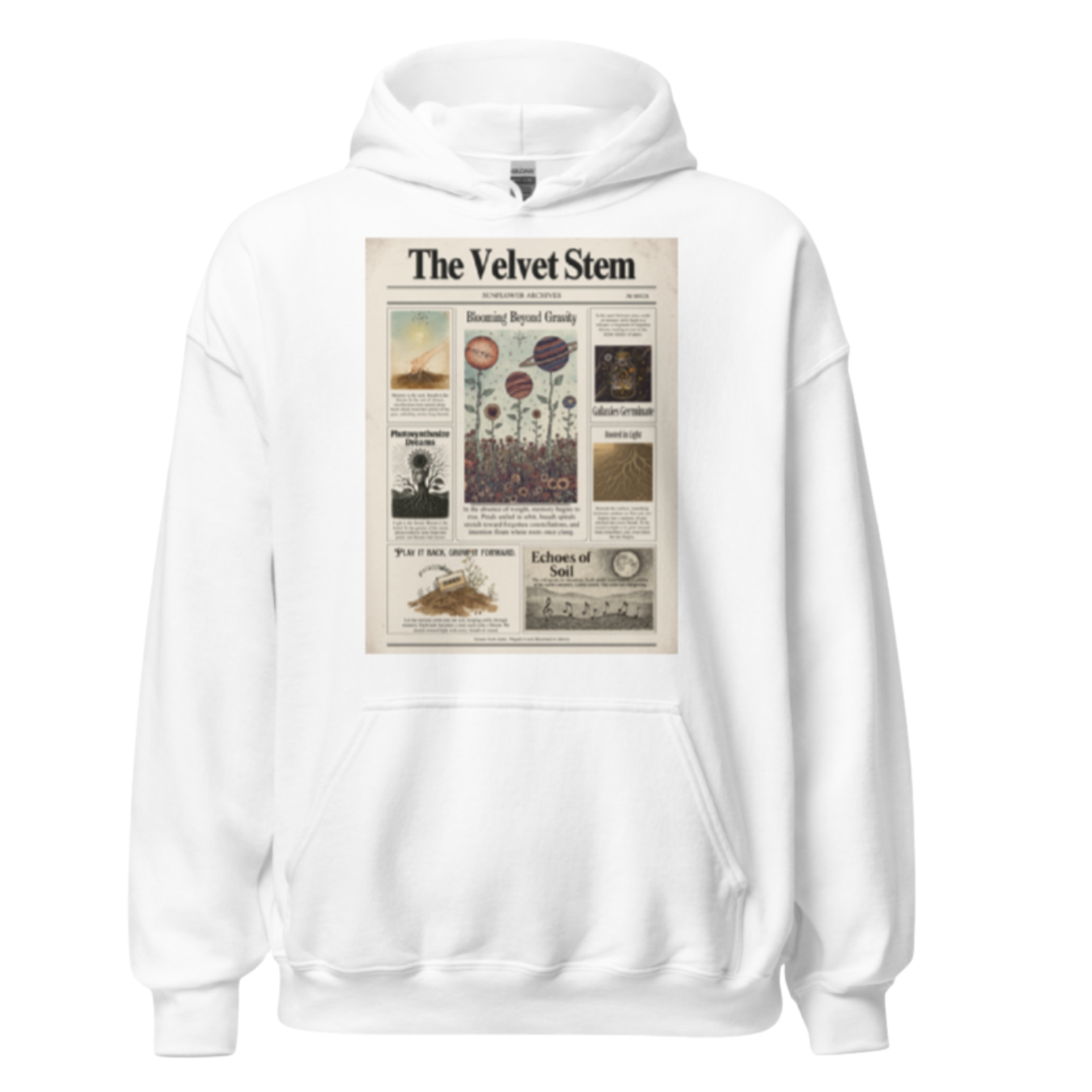 The Velvet Stem Soft Blend Hoodie