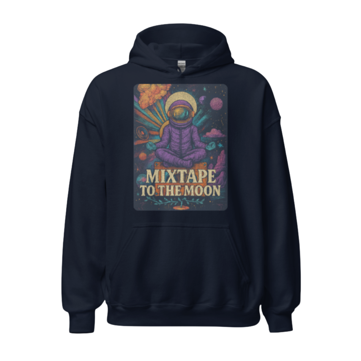 Mixtape to the Moon Soft Blend Hoodie