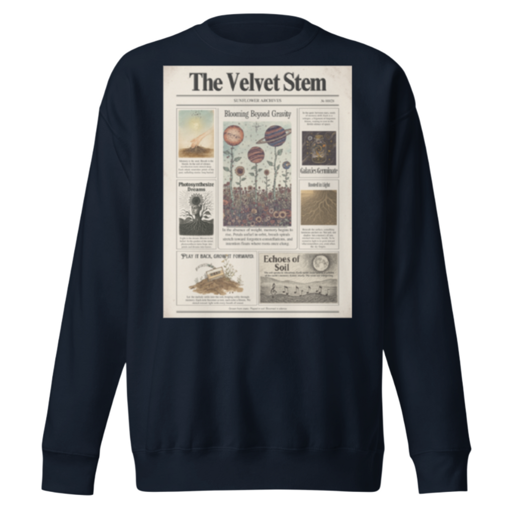 The Velvet Stem Premium Sweatshirt