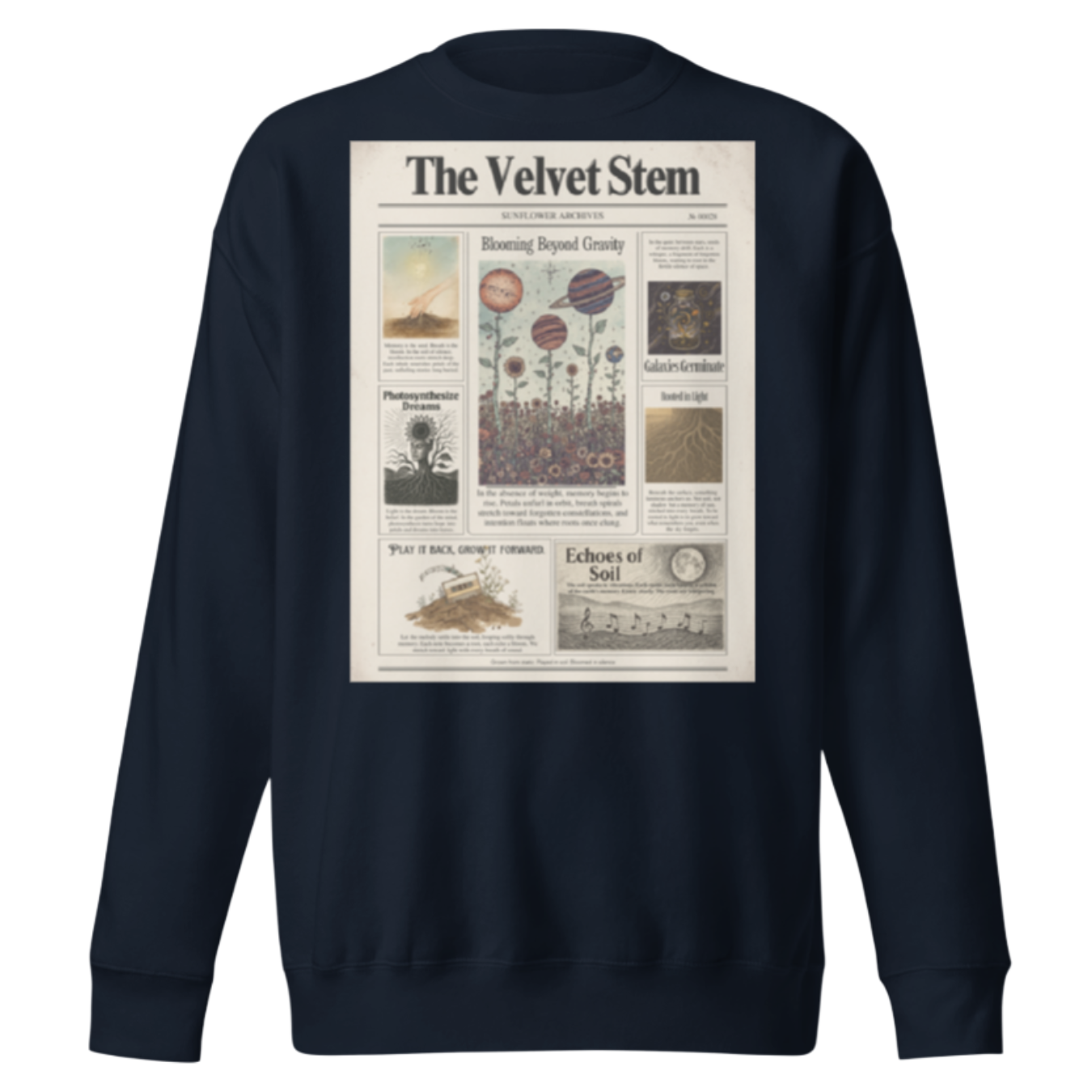 The Velvet Stem Premium Sweatshirt