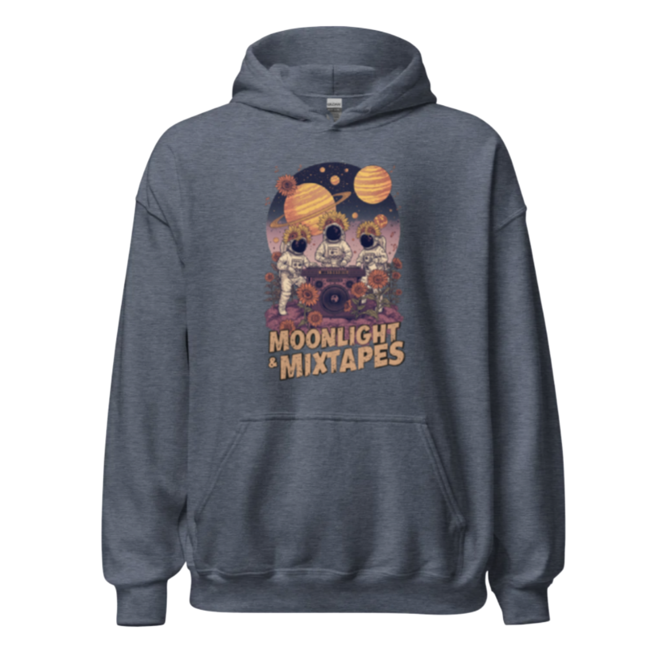 Moonlight & Mixtapes Soft Blend Hoodie