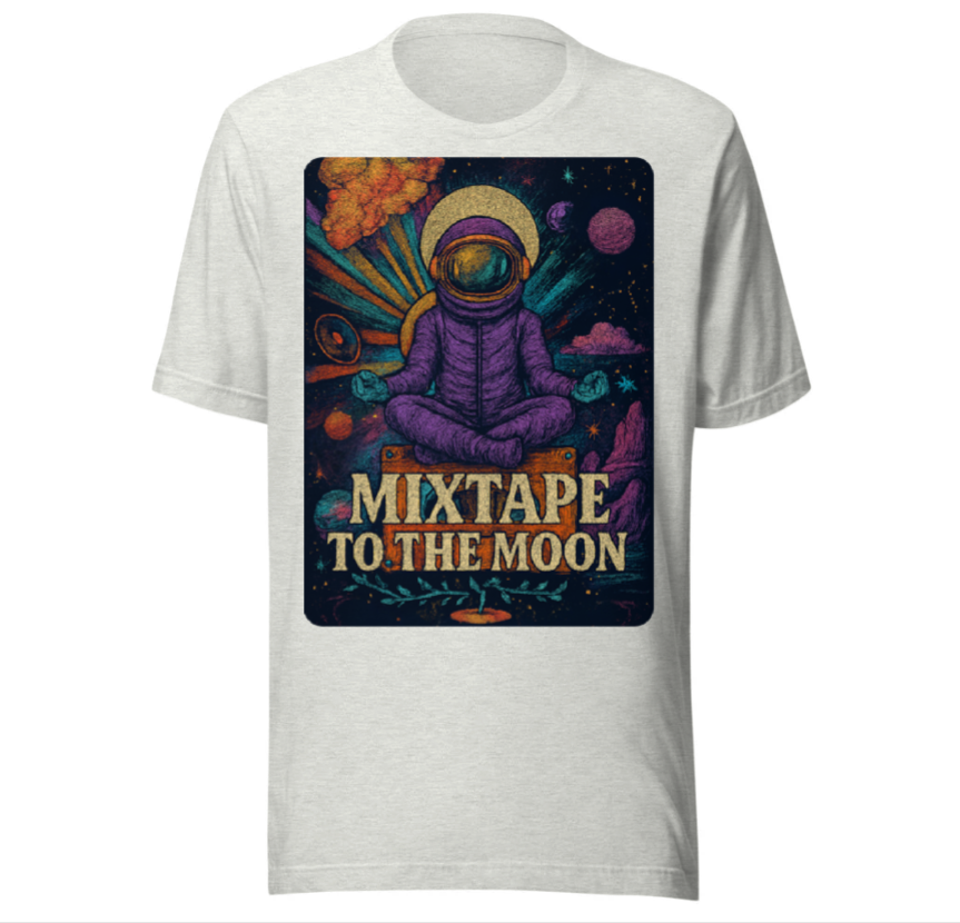 Mixtape to the Moon Essential Tee