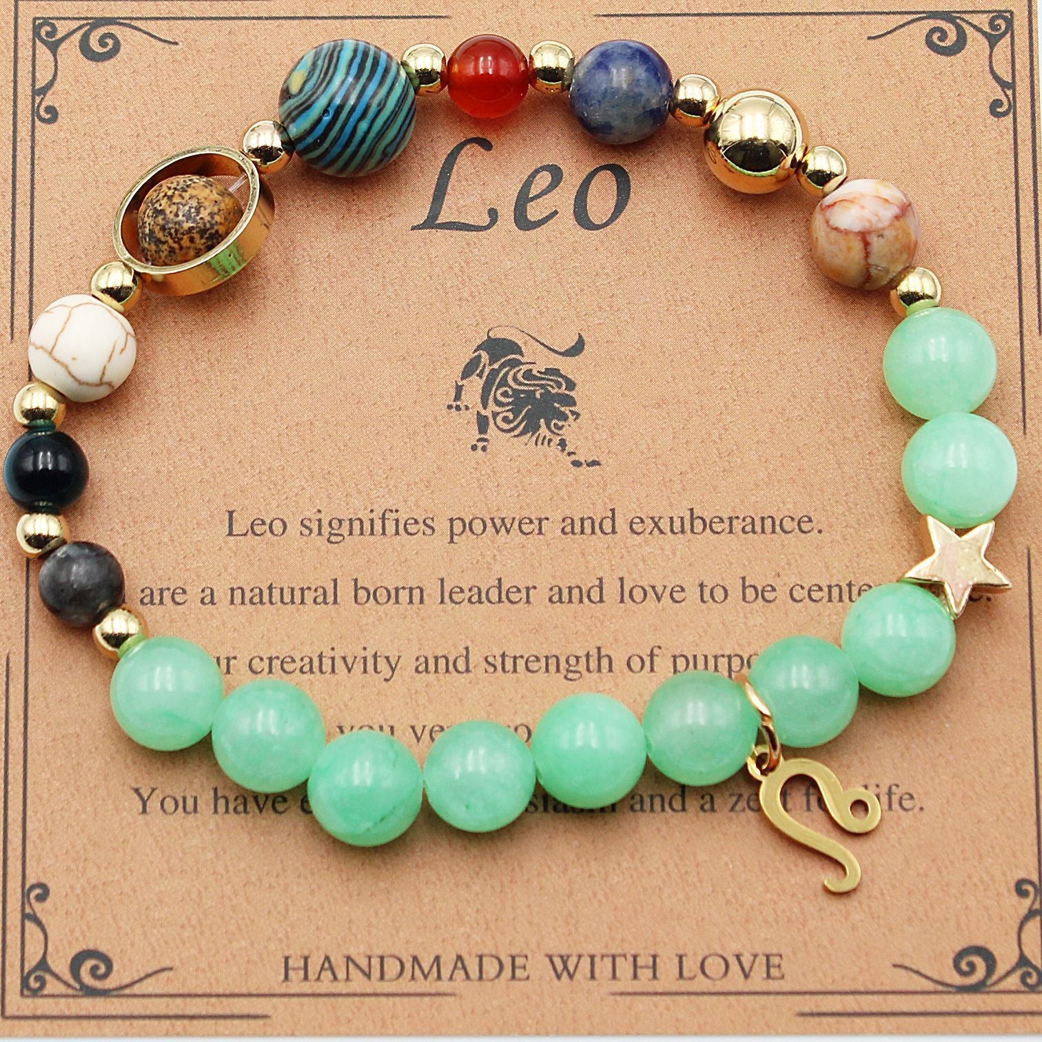 Morgan Stone Beaded Constellation Planet Bracelet