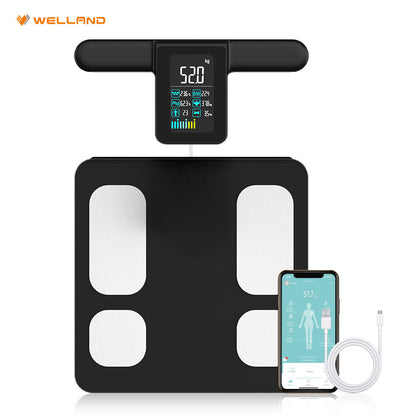 New Professional Eight-electrode Body Fat Scale Intelligent Fat Analyzer
