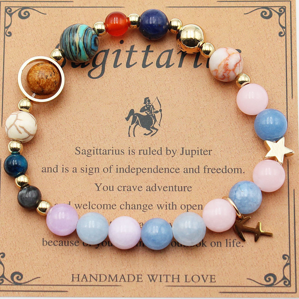 Morgan Stone Beaded Constellation Planet Bracelet