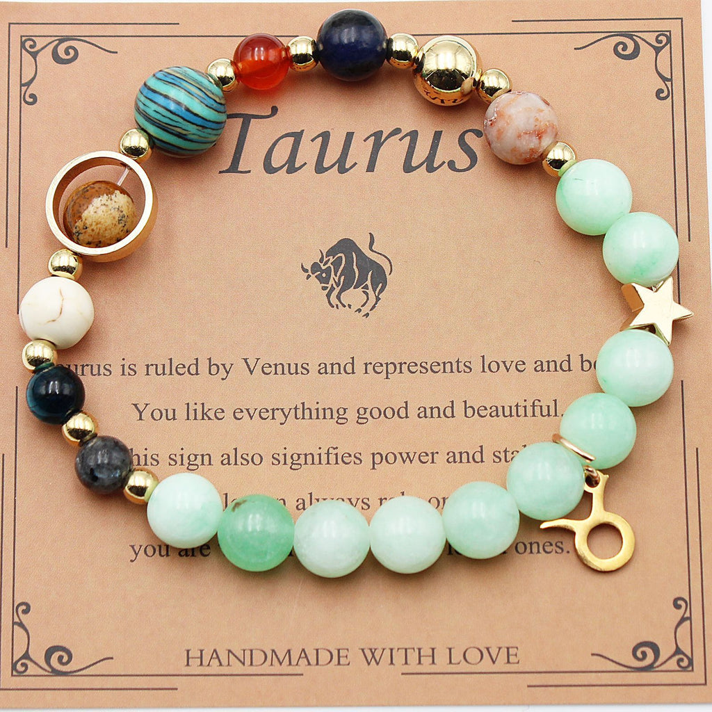 Morgan Stone Beaded Constellation Planet Bracelet