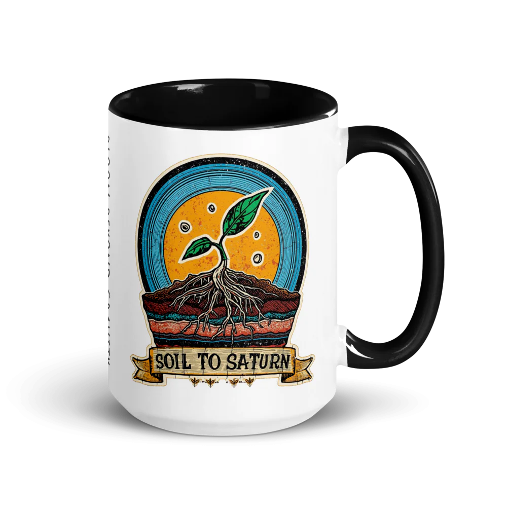 Soil to Saturn Color Splash Ceramic Mug