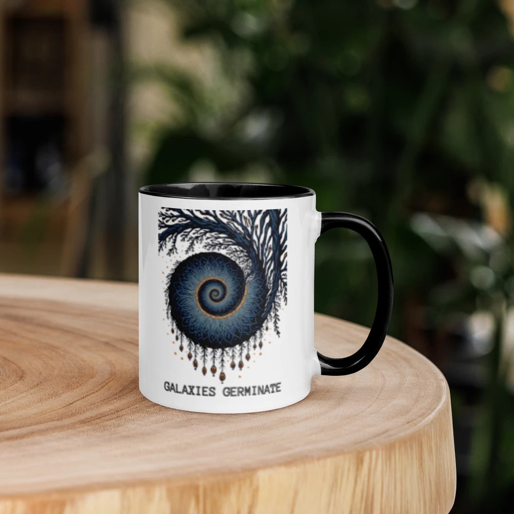 Galaxies Germinate Color Splash Ceramic Mug